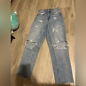 00 Aeropostale, high waisted, straight leg jeans